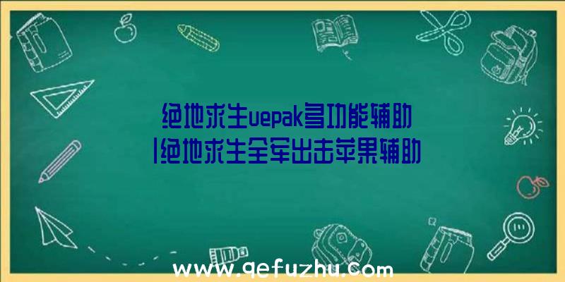 「绝地求生uepak多功能辅助」|绝地求生全军出击苹果辅助